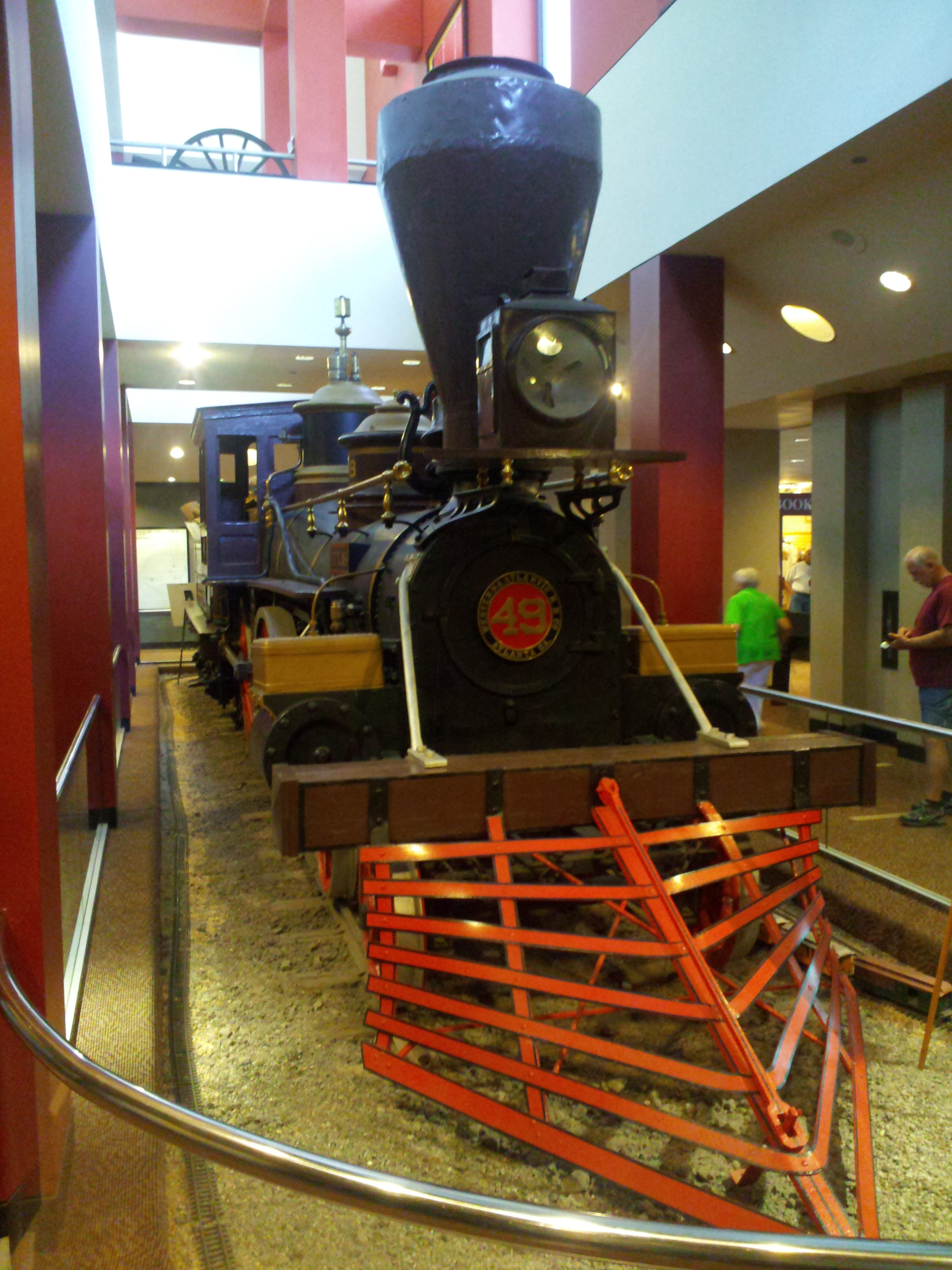 An image of a train, though not the one mentioned in the article.